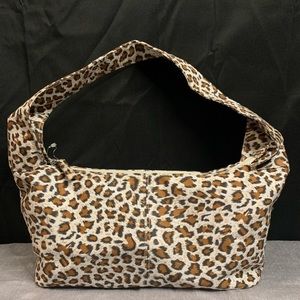 Neiman Marcus Leopard Printed Hobo Bag